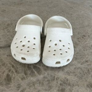 Crocs White Baby size 5